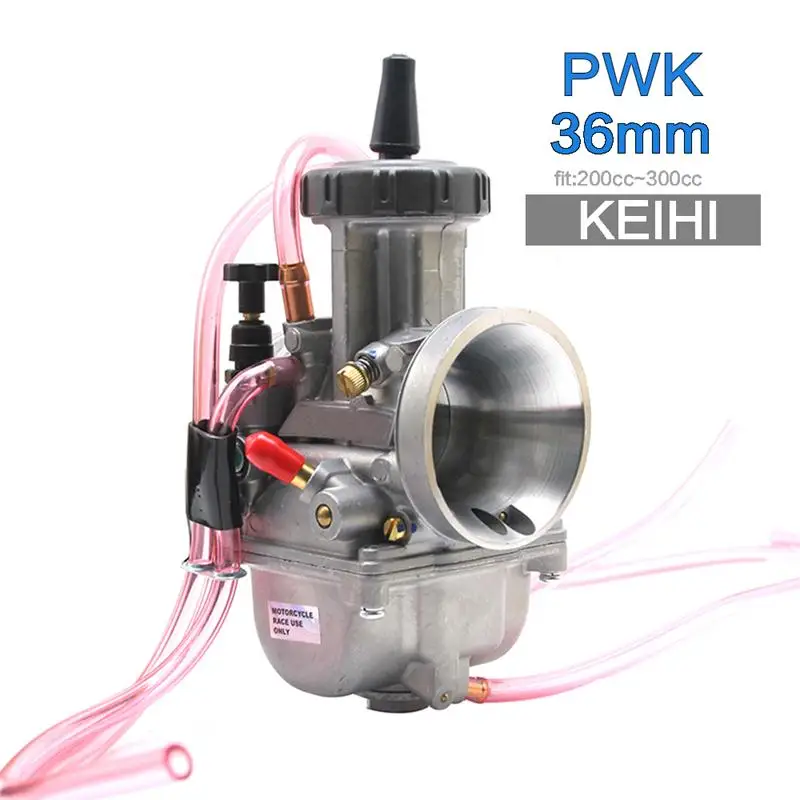 ZS гоночный мотоцикл универсальный PWK 33 34 35 36 38 40 42 мм PWK AIR ATTAQUANT Pour KEIHI CARBURATEUR POUR TRX250R CR250 - Цвет: 36mm Keihi