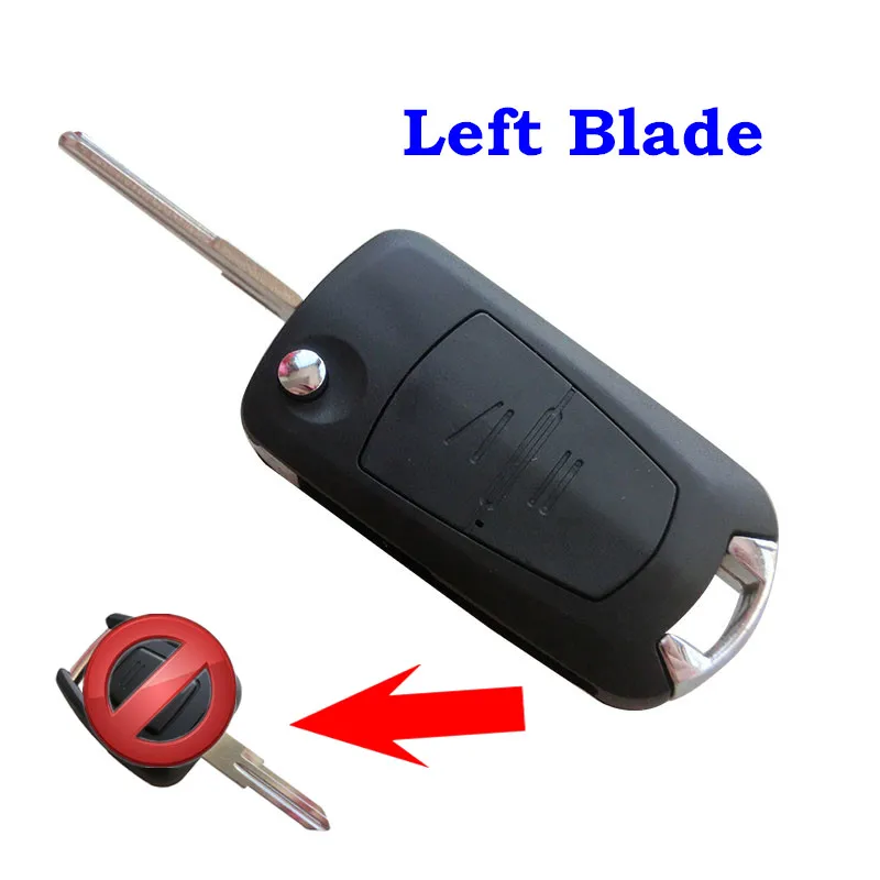 

New Replacement Key Shell For Opel Vauxhall Astra Vectra Zafira 2 Button Conversion Flip Remote Key Fob Case