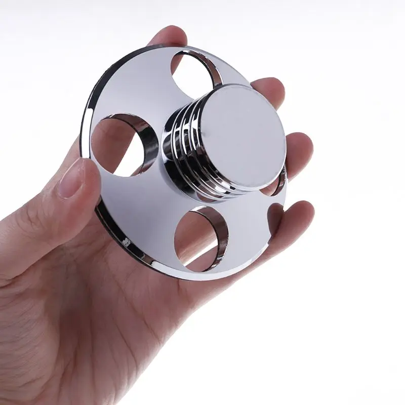 

Metal Audio LP Vinyl Turntables Metal Disc Stabilizer Record Player Weight Clamp HiFi Disc Stabilizer Silver