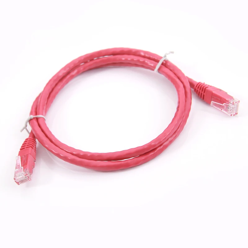 9.8Ft 3 Meters RJ45 CAT5E LAN White Network Cable for Ethernet Router Switch