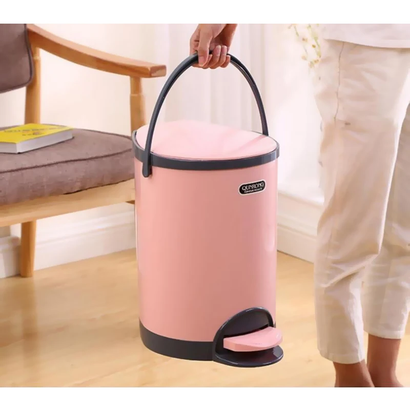 Bathroom Kitchen Living Room Office Pedal Bin Garbage Trash Can Rubbish