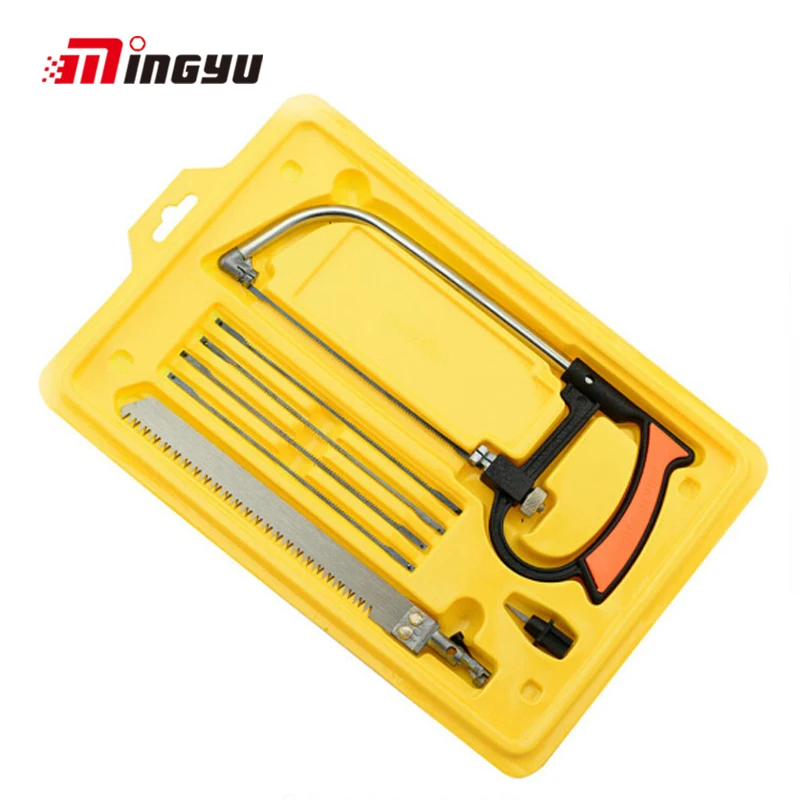 

8 in 1 Magic Saw Metal Wood Carving Cutting Tool 6 Saw Blades For Metalworking Woodworking Multifunction DIY Mini Hand Tools