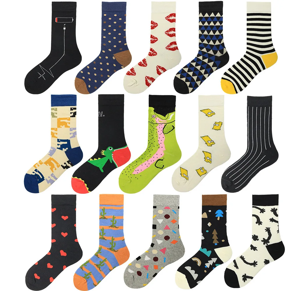 PEONFLY Забавные милые счастливые носки женские цветные хлопковые Короткие повседневные носки с принтом Harajuku Art женские модные носки лето