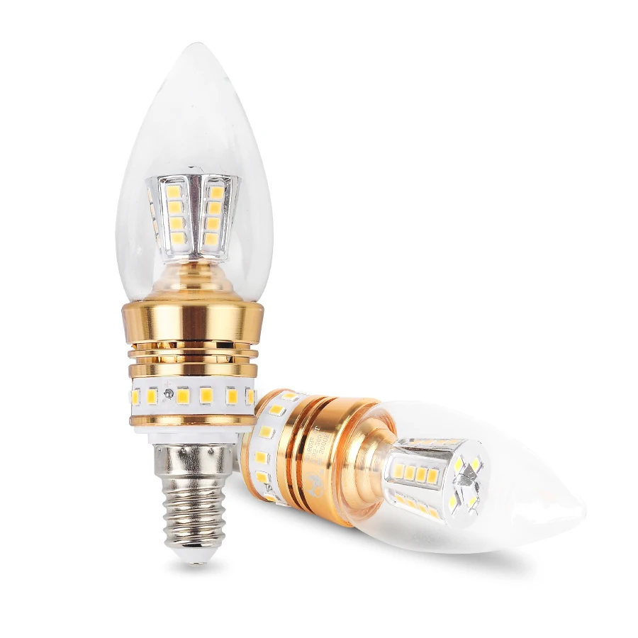 

E14 LED Light Bulb AC175-265V Energy Saving Bulbs Discolourable illumina Super Bright Indoor Domestic Balcony Lamp 8W