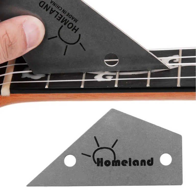 Прорезыватель пазов для струн уровень инструмент-Нержавеющая сталь производители скрипичных мастеров гитара инструмент W15