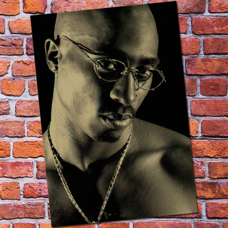 Уютный момент 2PAC Рэп Бог Тупак хип-хоп певец ретро постер винтажный крафт-Принт плакат стены украшения дома комнаты QT472