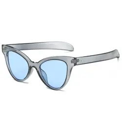 Новый Для женщин Винтаж Марка солнцезащитные очки модная Милая стильная женская обувь кошачий глаз женские солнцезащитные очки de sol UV400