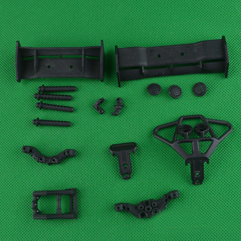 Запчасти для мини-автомобилей HBX 2128 1/24 4WD передний и задний бампер | Игрушки хобби
