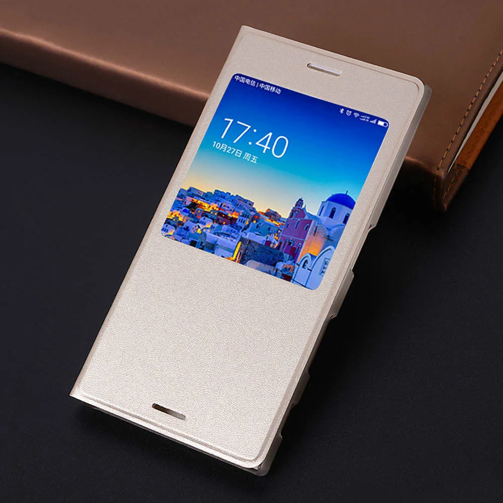 Новое поступление флип чехол для sony XZ XZS Матовый кожаный XZ2 компактный Ультра