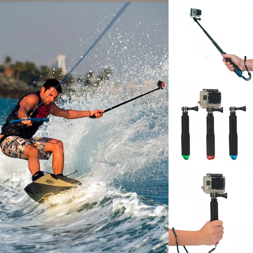 Buy TOP Quality,Portable Gopro Monopod 19cm 49cm POV