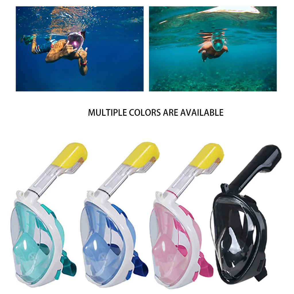 

Diving Mask Scuba Mask Underwater Anti Fog Full Face Snorkeling Mask Women Men Kids Swimming Snorkel Diving Equipment