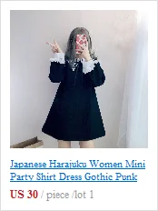 Женский милый свитшот,повседневная толстовка японского стиля"harajuku",с принтом монстра,кавайная хлопковая кофта весна-осень,с длинным рукавом,черного цвета