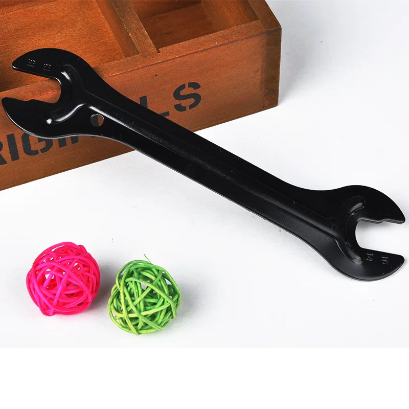 1pcs Bicycle Wrench Spanner13/15mm+14/16mm Cycling Hub Cone Spanner