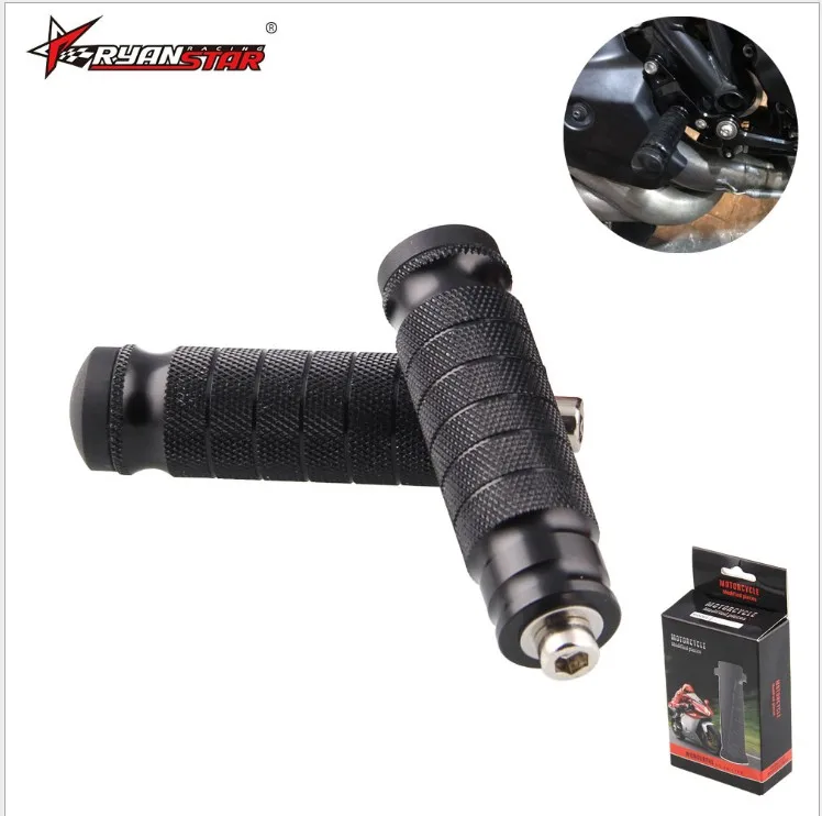 

CNC Motorcycle Rearsets Footrests Footpeg Foot Rest Pegs Pedals Universal M8