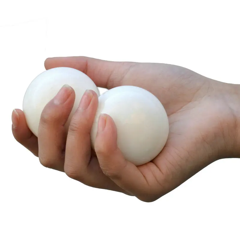 2 шт натуральный Нефритовый камень шарики для массажа рук здоровая физиотерапия персональный уход китайская медицина реабилитационная терапия гандбол