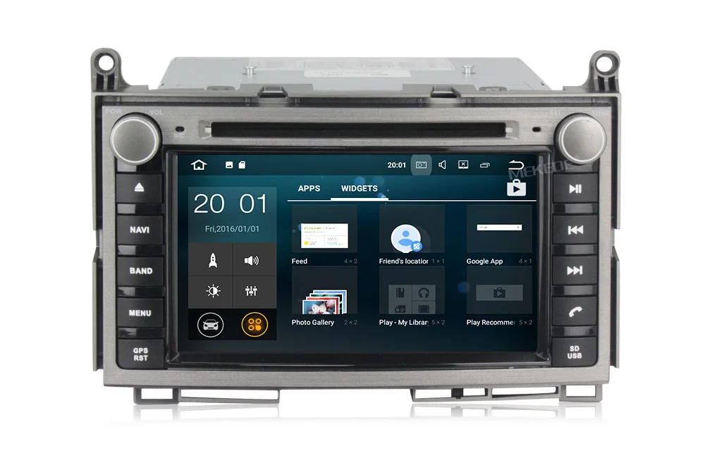 Sale MEKEDE free shipping Quad Core Android 8.1 car dvd player GPS navigation Radio Stereo for toyota venza 2008-2014 with wifi BT 4G 11