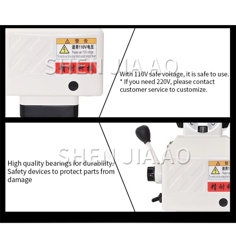 1PC Fully Automatic Universal Handle Knife Feeder Mill Machine Processing Accessories Milling Machine 110V Milling Knife Machine