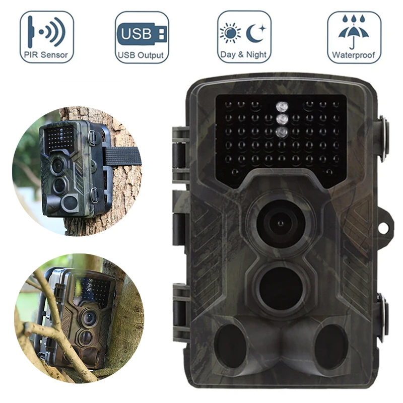 

HC-800M 16MP 1080P HD IR Hunting Trail Camera Wildlife Farm Game Scouting 32GB 20M Night Vision IP65 120 Degree PIR WITH Timer