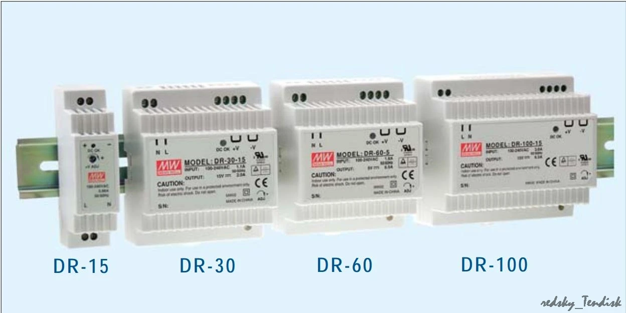 Fonte de Alimentação Constante Meanwell Industrial Din Trilho Hdr-15-24v - 5 12 48 0.32 0.63a 1a 1.25a 2.4a Fina Alta Eficiência dr Mdr 15 w 5 Constante meanwell 15 w industrial din trilho