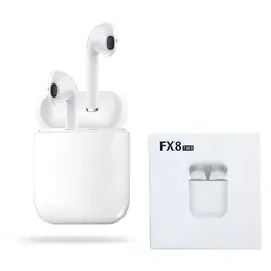 Ухо Мини Bluetooth гарнитуры Наушники FX8 Беспроводной наушники наушник Air накладки для iPhone, Android Pk Айфэнс I9S