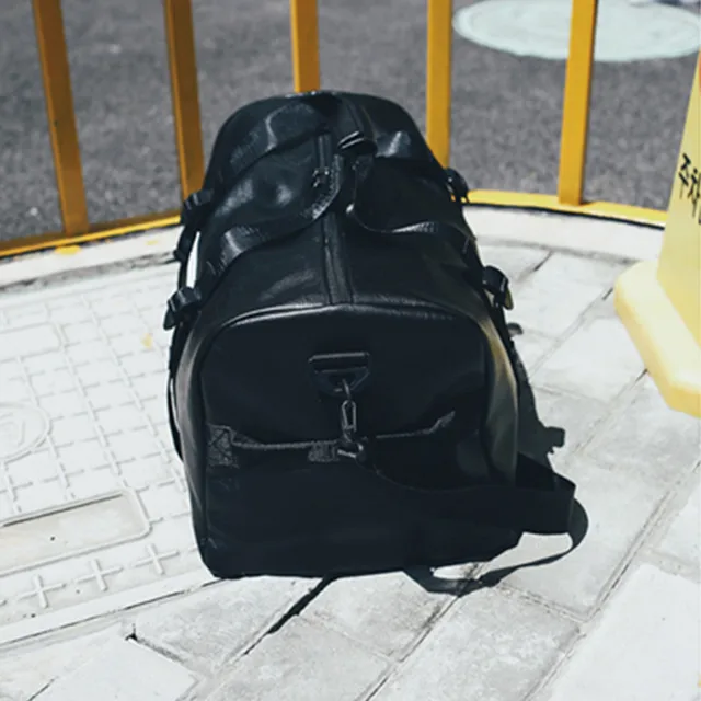 2019 torba podróżna z butami kieszenie PU skórzane torebki o dużej pojemności czarny bagaż dla mężczyzn kobiety Duffle Totes pakiet torba czarny tanie tanio Aequeen Moda zipper Stałe Podróż torba WOMEN Miękkie Travel Bag Luggage PU Leather Wszechstronny Torby podróżne SKUA58218 2019 torba podróżna z butami kieszenie PU skórzane torebki o dużej pojemności czarny bagaż dla mężczyzn kobiety Duffle Totes pakiet torba czarny tanie tanio Aequeen Moda zipper Stałe Podróż torba WOMEN Miękkie Travel Bag Luggage PU Leather Wszechstronny Torby podróżne SKUA58218