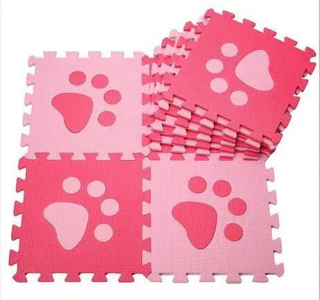 plain color soft developing crawling foam floor play