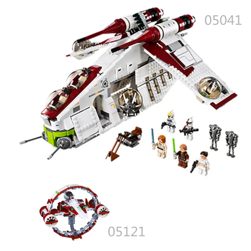 

Star Wars Compatible legoinglys 05041 Toy for children The Republic Gunship Set Educational Building Blocks gift for boy