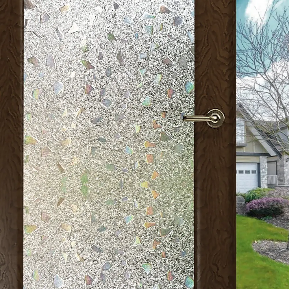 Buy 3D Window Films Self adhesive Frosted Semi Private