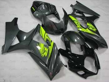 

for GSXR1000 2007 - 2008 K7 Bodywork GSX R 1000 07 Black Grey Green Full Body Kits GSXR1000 07 Body Kits Unpainted