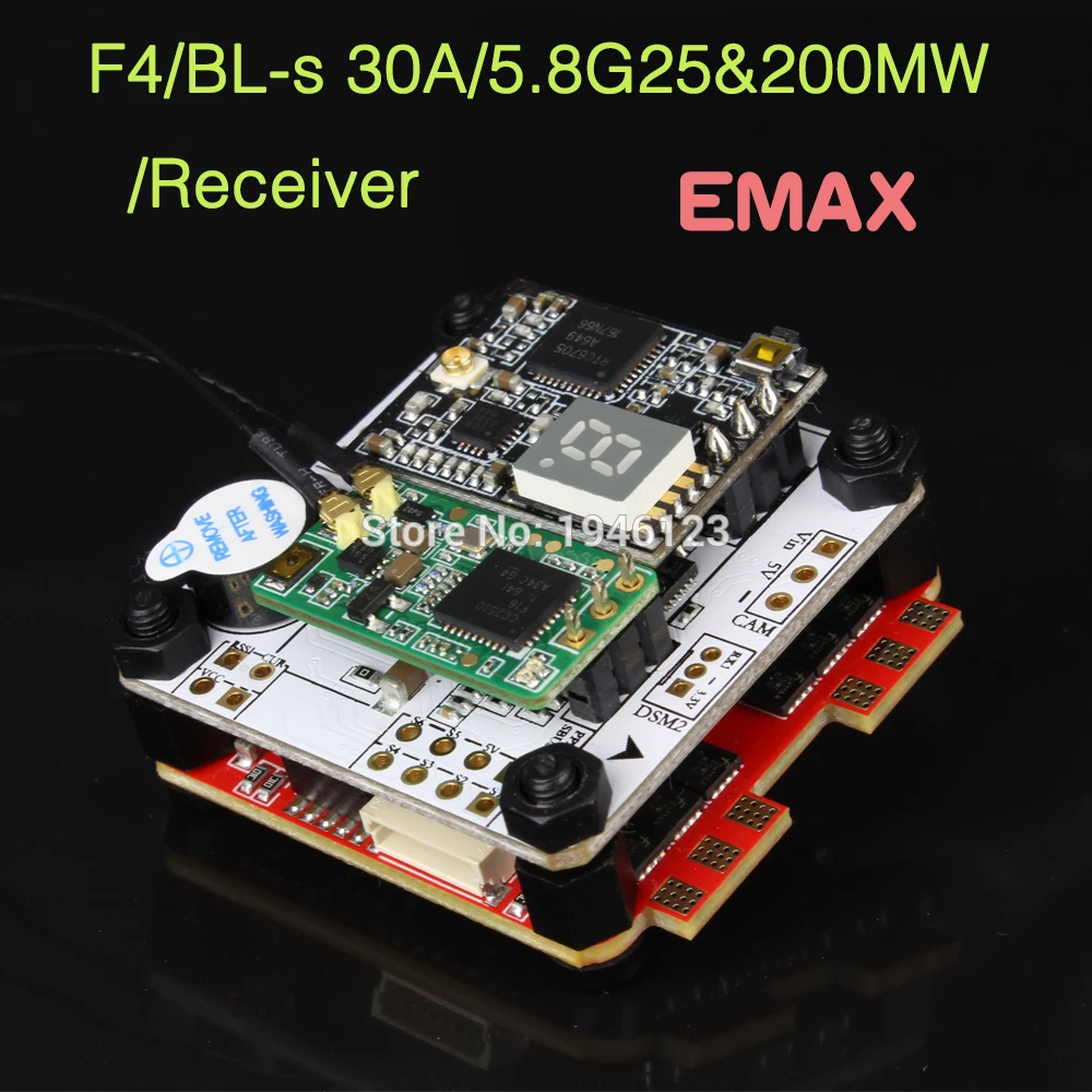 Оригинальный Контроллер полета EMAX F4 Magnum Tower прошивка BETAFLIGHT для радиоуправляемого