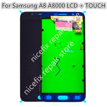 

100% Tested AMOLED LCD For Samsung Galaxy A8 A800 A8000 A800F LCD Display Touch Screen Digitizer assembly