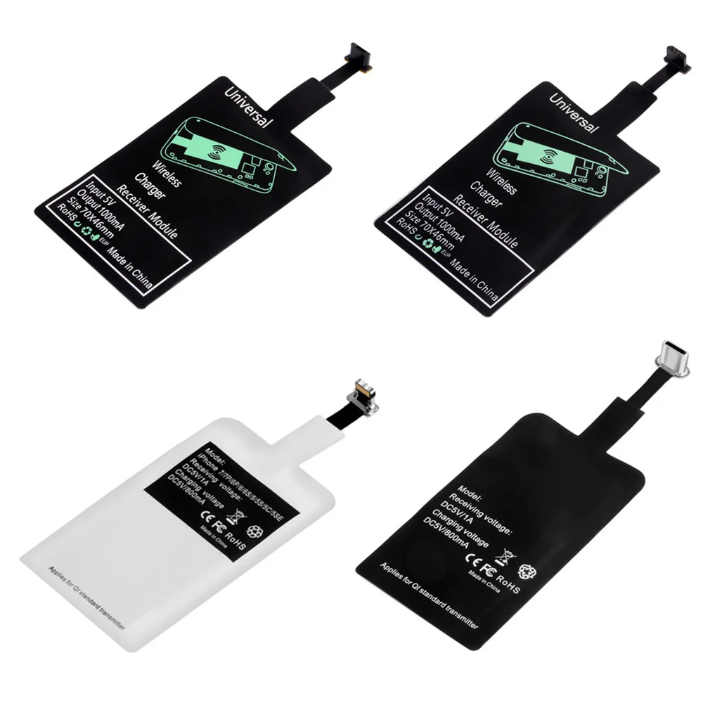 

60pcs Wireless Qi Receiver Charger Module for ios for android-B Type C
