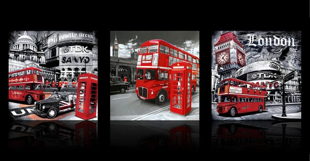 London Wall Art aliexpress : buy london street oil painting on canvas black London Wall Art aliexpress : buy london street oil painting on canvas black