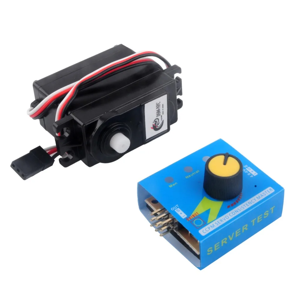 

RC Rotation Servos 360 Degree Continuous with Servo Tester for Smart Car Robots Aerospace Model Quadcopter Remote Control Toys