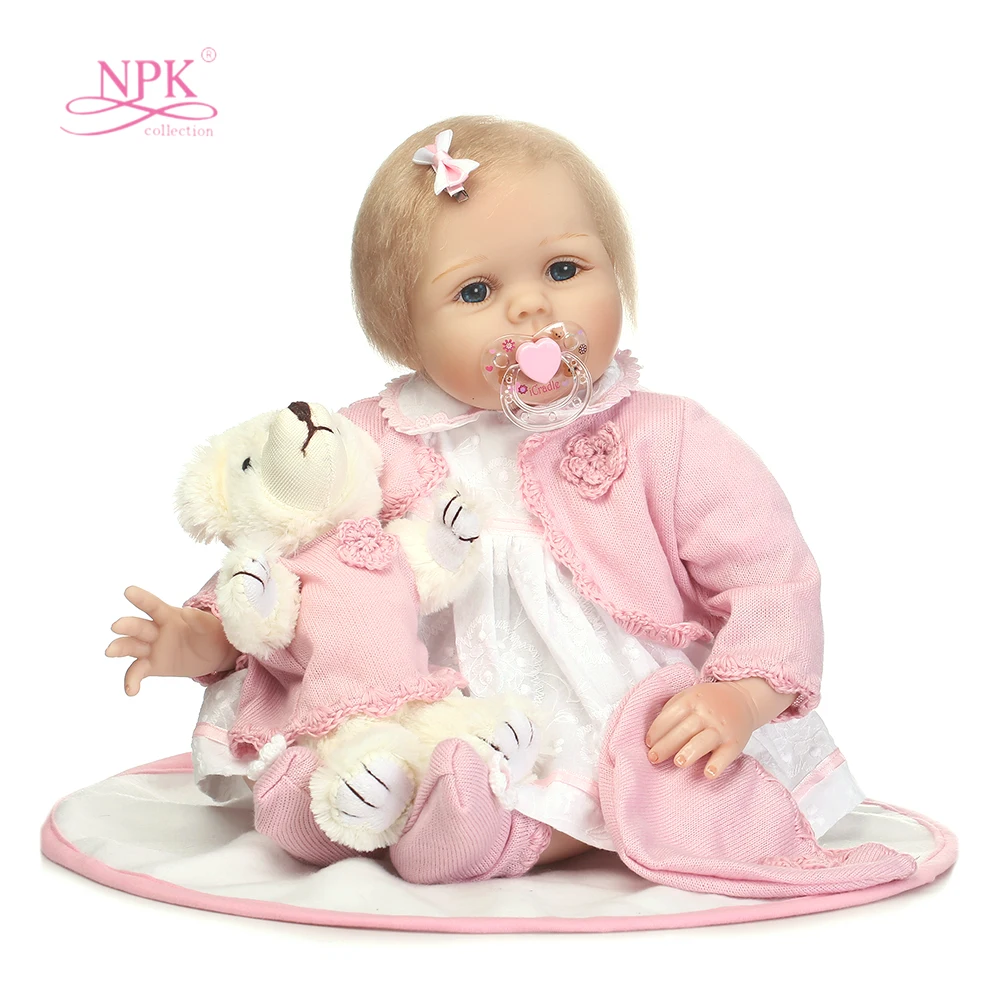 2" Reborn Baby Dolls кукла принцессы силиконовая кукла Возрожденные Младенцы полное тело девушки реалистичные настоящие куклы рождения Bebes настоящие Reborn Bonecas - Цвет: Розовый