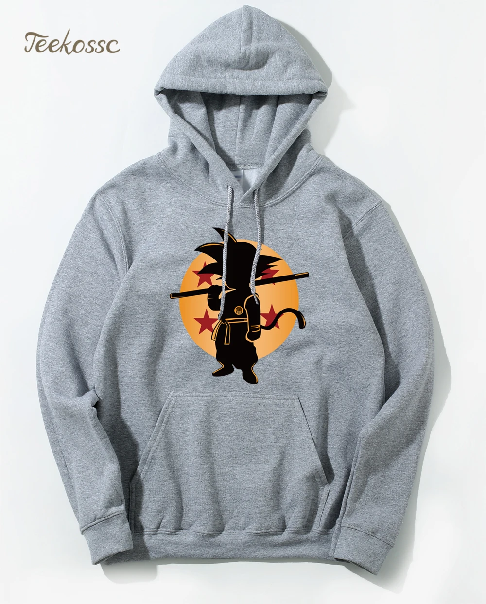 Dragon Ball Z Pocket Hoodie, мужские толстовки с капюшоном в японском стиле, мужская толстовка с капюшоном в стиле Драконий жемчуг,, Зимний пуловер, верхняя одежда с длинным рукавом