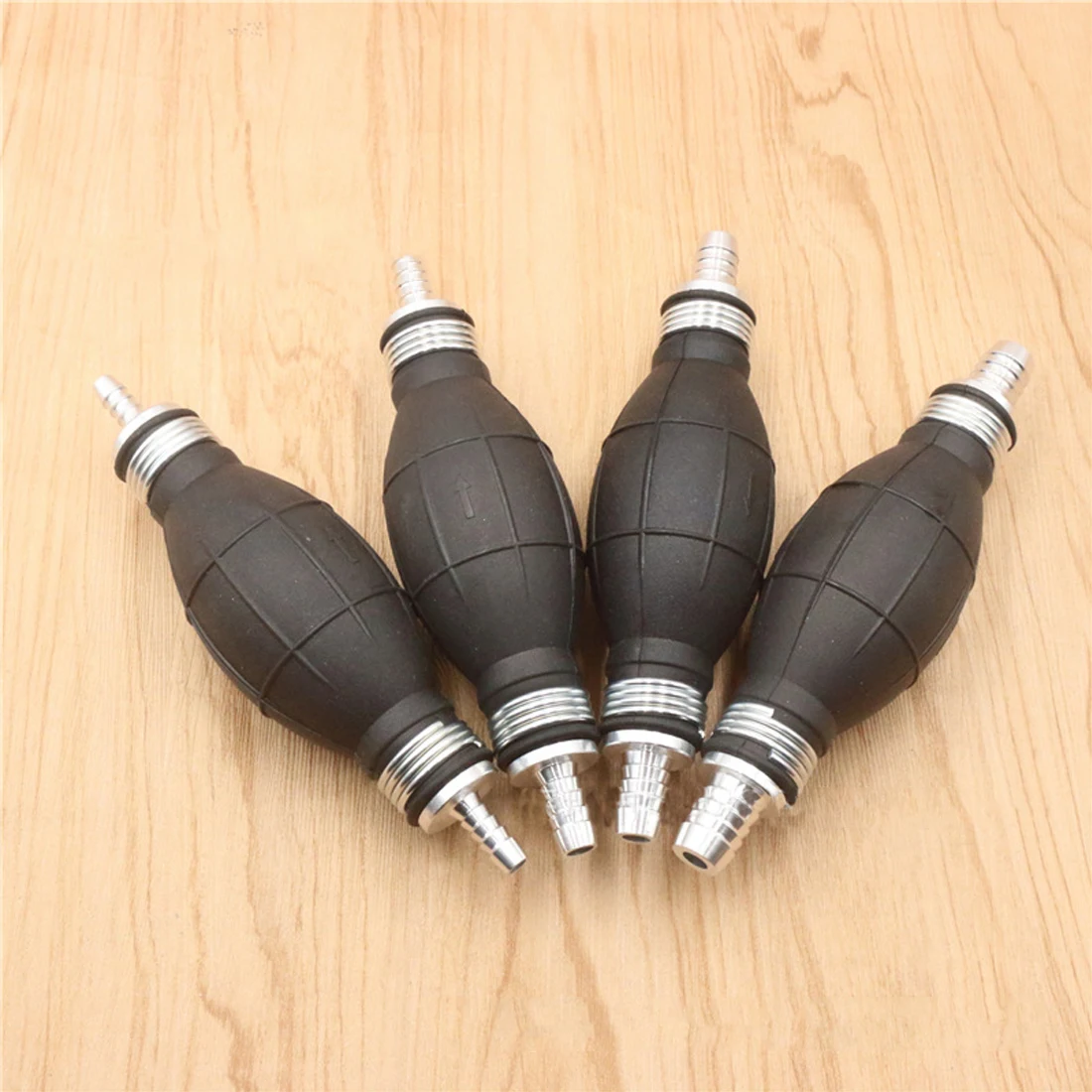 

New Fuel Line Pump Primer Bulb Hand Primer Gas Petrol Pumps Rubber And Aluminum