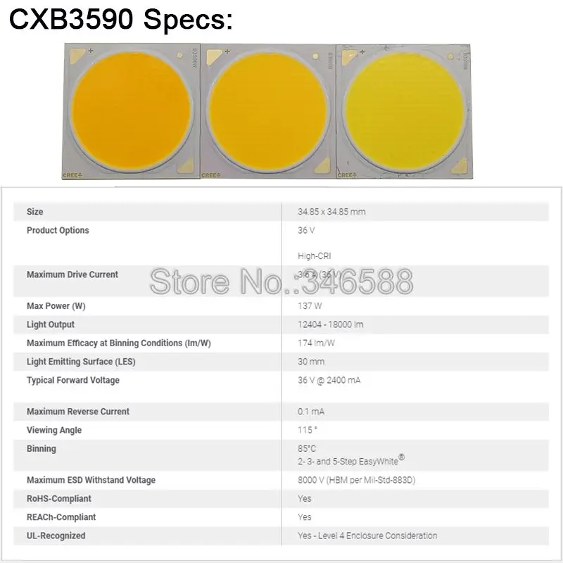 CREE CXB3590 COB светодиодный светильник для выращивания DIY модуль светодиодный светильник для выращивания растений для помещений идеальный стальной держатель MEANWELL драйвер 100 мм стеклянный объектив