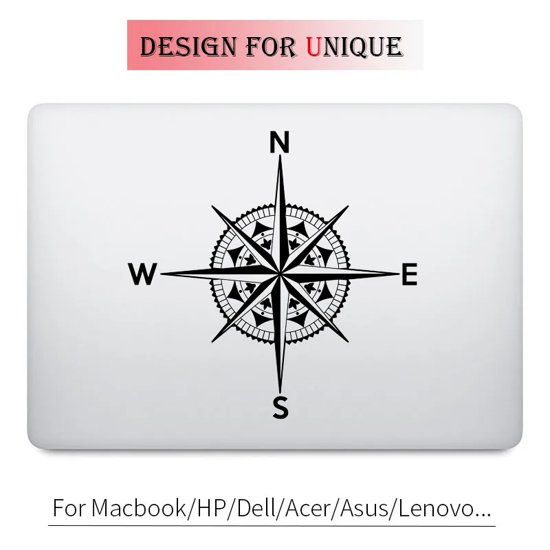 Classical Compass Decal Laptop Sticker for font b Apple b font font b Macbook b font