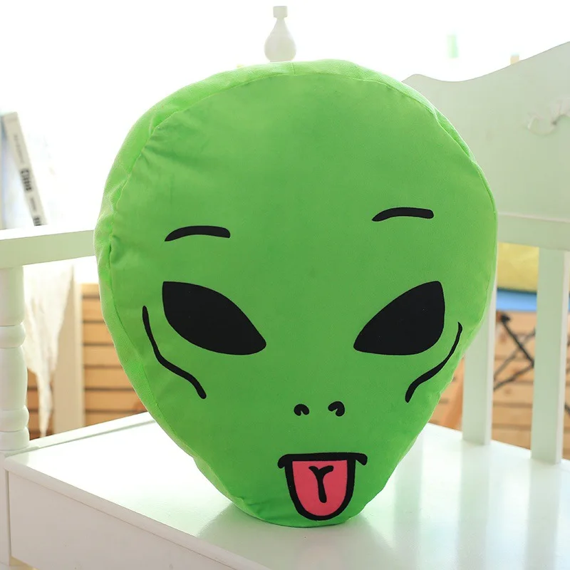 

NEW Plush E.T. Alien Toy 45cm green ET Doll Neck Cushion Cute Extra-Terrestri Soft Stuffed Pillow Girlfriend Birthday Gift