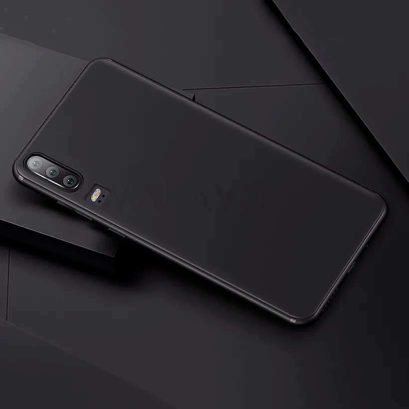 MAKAVO For Huawei P30 Lite Case Slim Matte Soft Cover Cases For Huawei P30 Pro Phone Cases