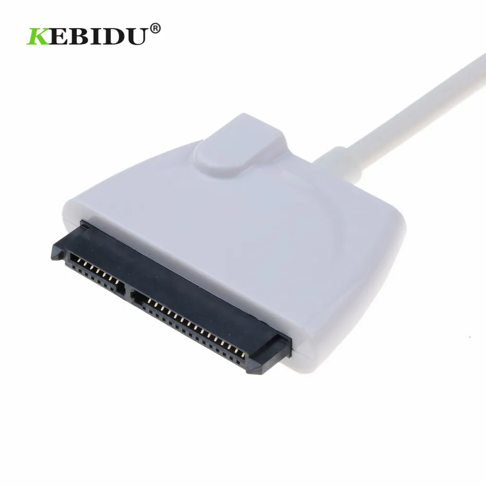Kebidu Переходник USB 2 0 к SATA кабель 7 + 15pin серии ATA III 3 адаптеры для 5 &quotSATA HDD SSD жесткого