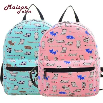 

Maison Fabre Deal Bag Women Canvas Shoulder Bag Printing Bag School Backpack Rucksack Gift High Quality Bag