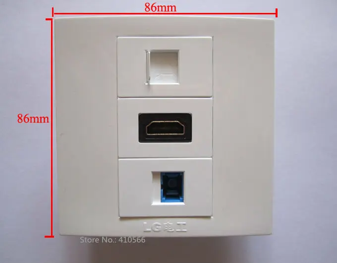86 style socket RJ45+HDMI+SC pic 6