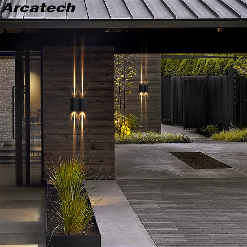 

LED Outdoor Wall Lamp LED Outdoor Waterproof Wall Light Corridor Balcony Villa Courtyard Aisle Light LED Outdoor Light NR-90