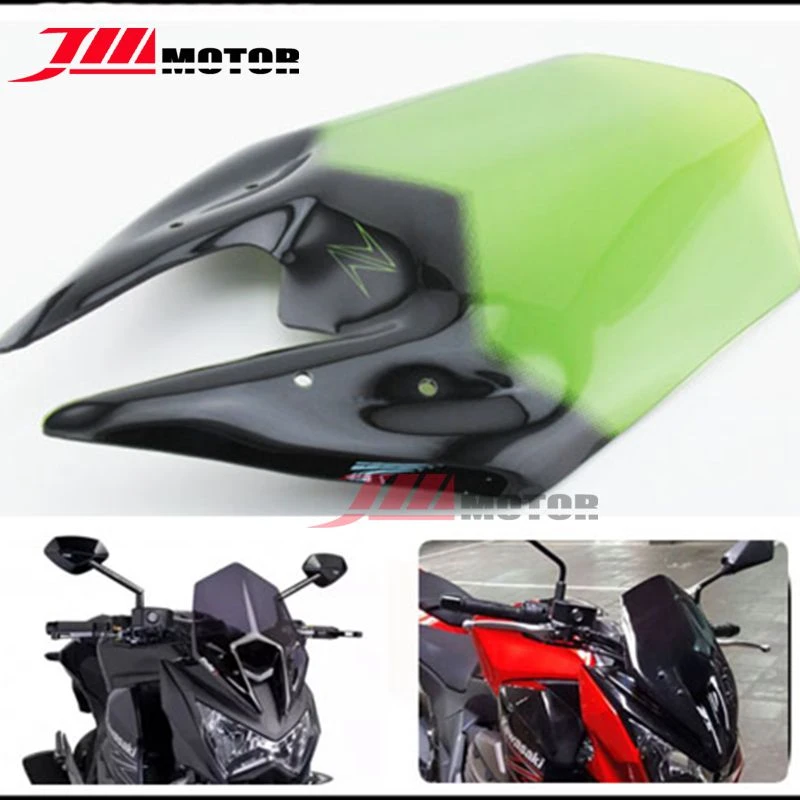 Zr800 2013 2014 2015 Les Accessoires de Moto Senmubery Moto Pare-Brise Pare-Brise Double Bulle Convient pour Z800