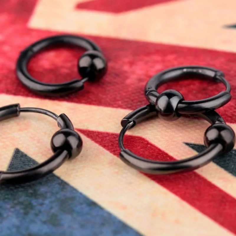 Винтажные серебряные круглые серьги Aretes для влюбленных, круглые серьги-кольца для женщин, кольца для ногтей, женские серьги-кольца в стиле панк