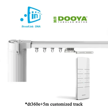 

Broadlink DNA Dooya WiFi Curtain Motor+5M Customizable Aluminum Electric Window Curtain Track Rod Rail IOS Android