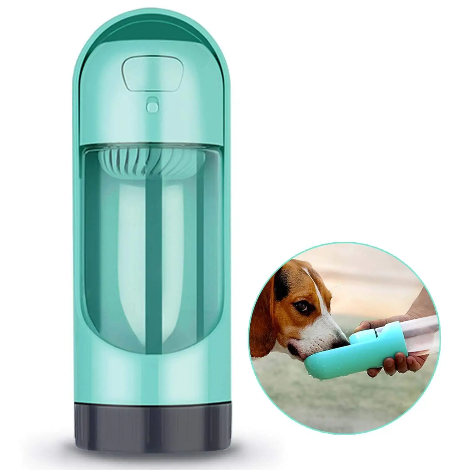 

New Style Portable Pet Dog Bottle Dispenser Outdoor Drinking Water Dispenser Travel Adjustable Drinking Bottle For Pet Dog Cat
