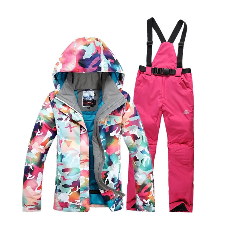 ABELHA Monos De Invierno Para Mujer, Monos De Esquu00ed De Talla Grande  Traje De Esqui Con Cuello De Piel Sintetica Traje De Nieve Con Capucha